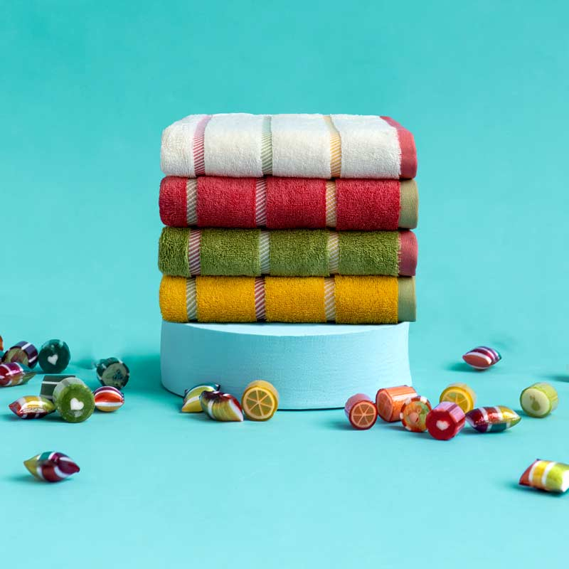 Handtuchkollektion von Zuckerlwerkstatt x Vossen