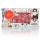 Vegane Fruchtgummis in Rot in illustrierter Kartonverpackung